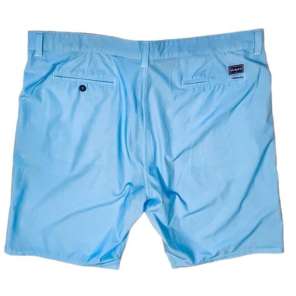 Scales Blue Performance Golf Men’s Short Flat Front Zip/Pockets Sz 40 - Picture 5 of 10